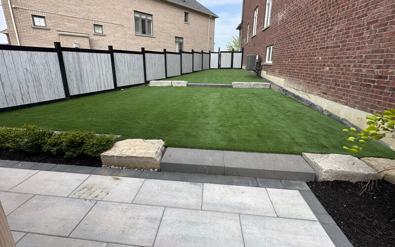 Synthetic Lawn Installation Brampton Ontario