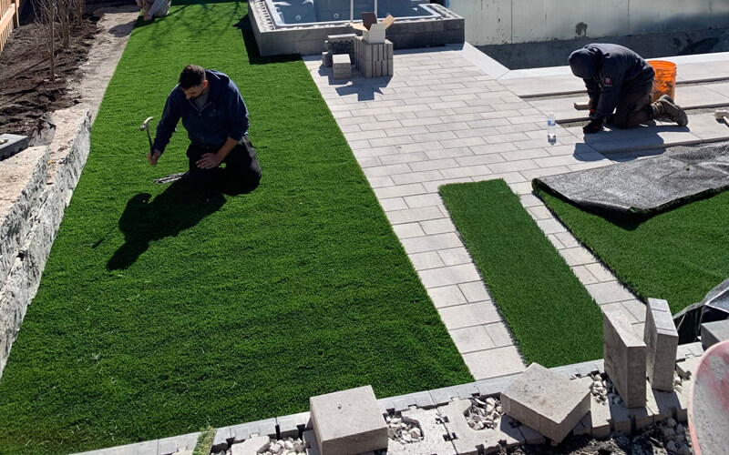 Synthetic Lawn Installation Scarborough Ontario