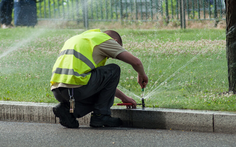 Irrigation Sprinkler System Repair King Ontario