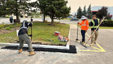 parking lot maintenance Maple 19 12