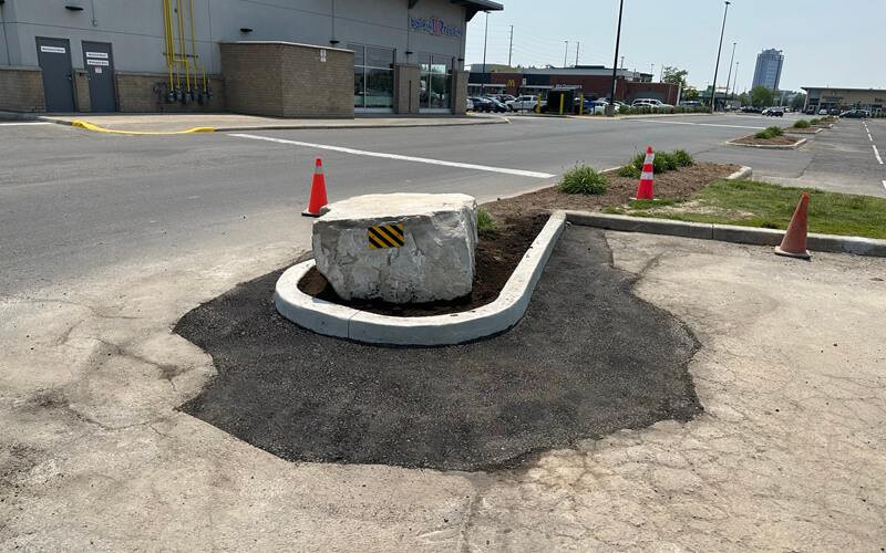 Parking Lot Resurfacing Near Tottenham Ontario