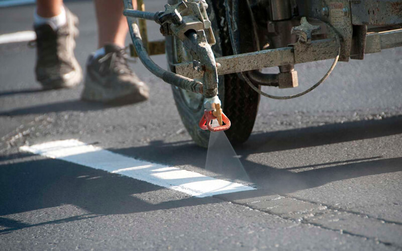 Parking Lot Striping Near King Ontario