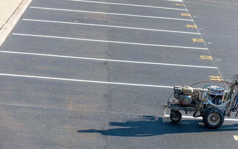 Parking Lot Painting Newmarket Ontario